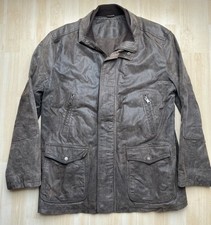 Devred Leather Jacket Mens L