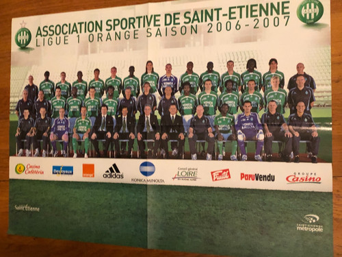Poster équipe st - )), etienne