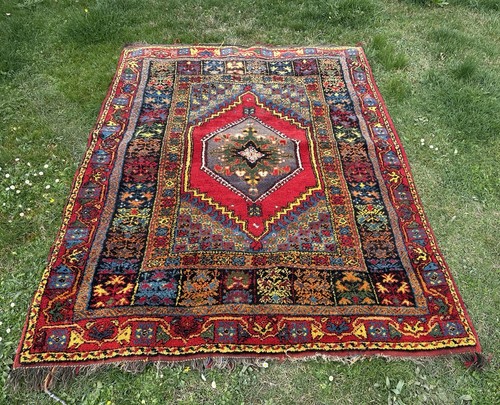 Ancien tapis marocain en - ancien,