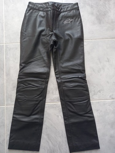 Alpinestars pantalon cuir noir - pantalon,