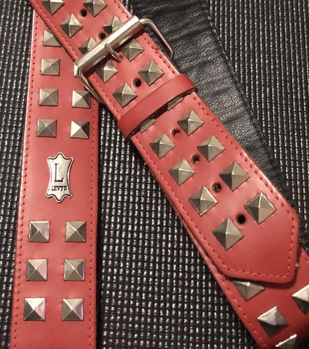 Levy guitare cuir sangle - cuir,
