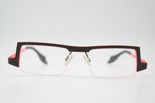 Lunettes Theo Belgium Casaliva 2 Titane Marron Rouge Monture De Lunettes Neuve
