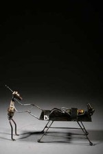 art contemporain africain brancardier