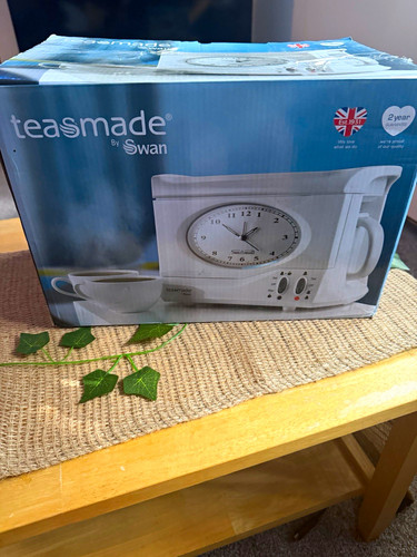 Swan teasmade white - swan, hot
