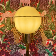 LAMPADAIRE AMÉRICAIN VERRE