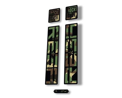 Rock shox reba 2020 fork - rock, decal