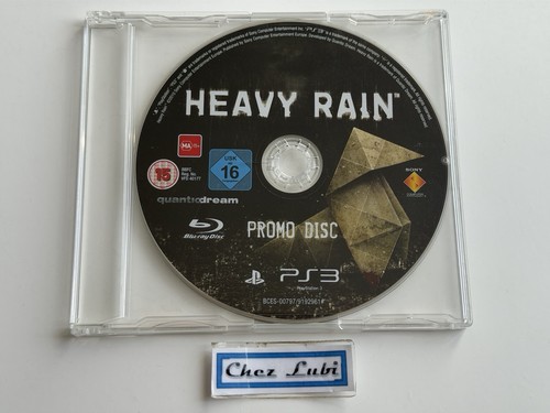 Heavy rain promo disc - disc, press