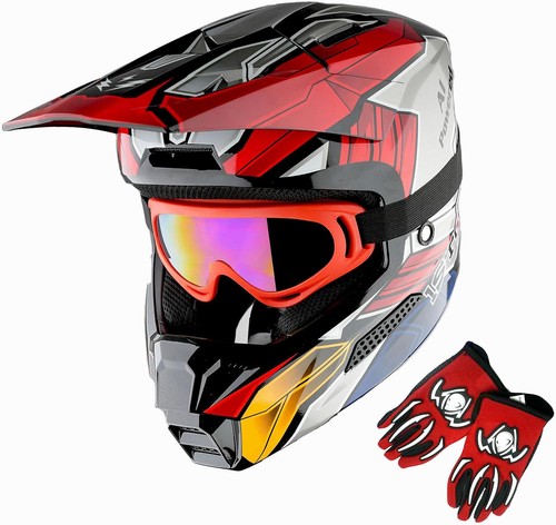 Youth motocross helmet - atv, bmx