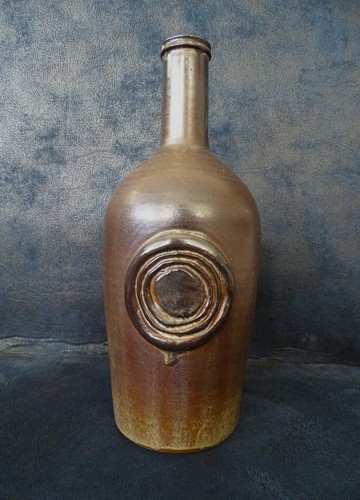 Bouteille grès céramique art - grès,