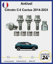 Écrous antivol de roues Citroën C4 Cactus 2014-2024