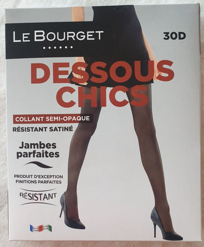 Collants semi opaque neuf bleu - collants,