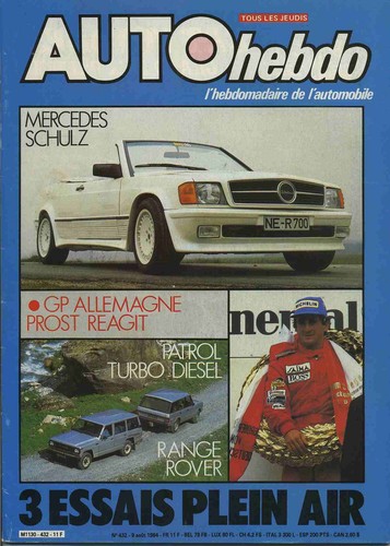 Auto hebdo 432 9 août - auto,