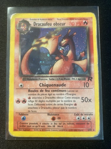 Carte pokemon dracaufeu - -,