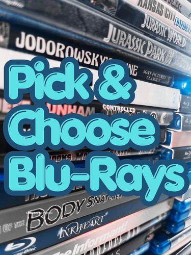 Blu ray lot pick choose - &, with