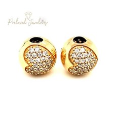 (2) 14k Gold Pandora Love of