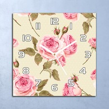 Horloge Murale En Verre 30x30