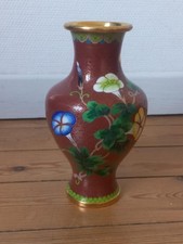 Vase ancien Cloisonné Émaillé Chinois