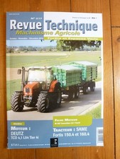 Fortis 150.4 160.4 Revue Technique Agricole SAME Etat - NEUVE PORT Reduit Franc