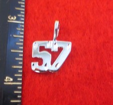 Charm En Or Blanc 14Kt Plaqué