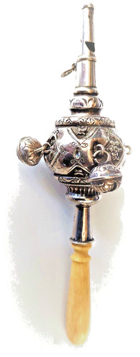 Hochet siffleur argent - en,
