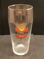 Verre Ancien Bière Amos Metz