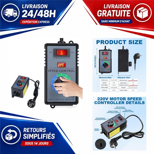 Variateur vitesse moteur - de,