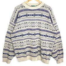 Pull Motifs Graphique Vintage