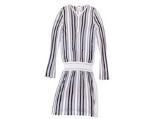 ROBE CHANEL A RAYURES