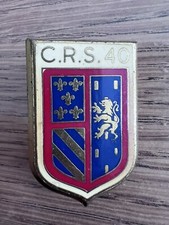 ORIGINAL MILITAIRE INSIGNE CRS