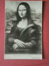 CPA La Joconde de Léonard de