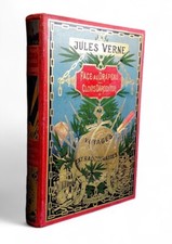 Jules VERNE [HETZEL]. Face au drapeau / Clovis Dardentor. E.O. 1896