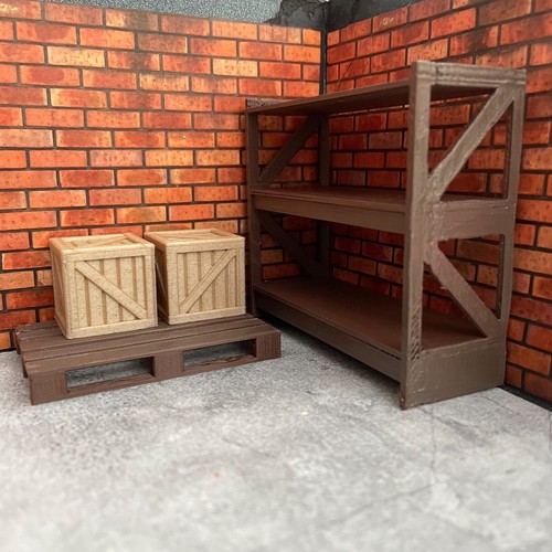 étagère avec palette et - ue,