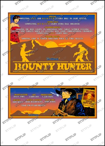 Gottlieb bounty hunter - gottlieb,