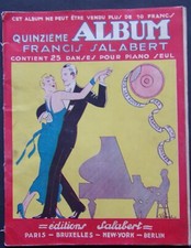 § partition QUINZIEME ALBUM SALABERT pour piano seul - 25 danses