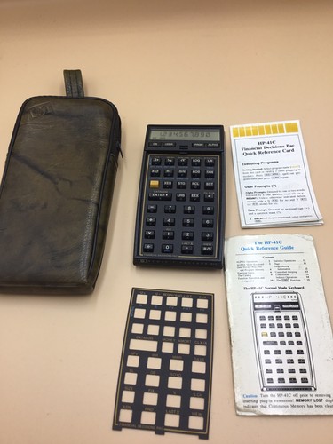 Hewlett packard 41c c - packard,