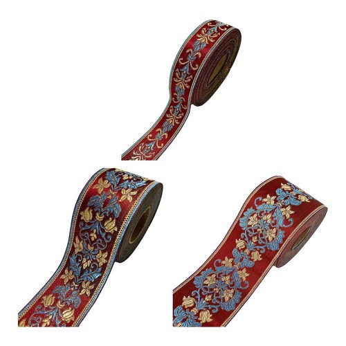 Ruban jacquard décoratif pour - ruban,
