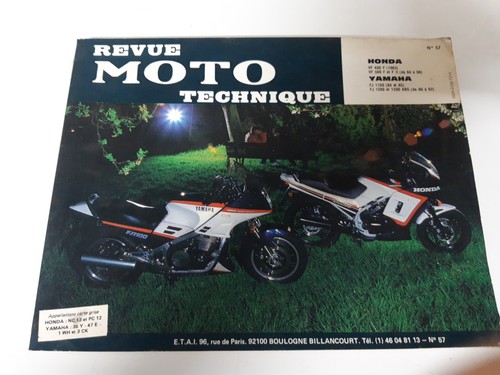Revue moto technique honda - moto,
