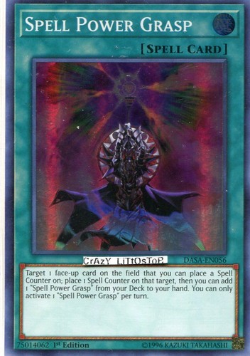 Oh spell power - yu-gi-oh, grasp