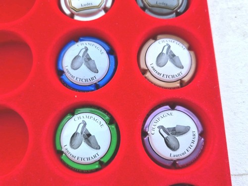 Lot capsules de champagne - lot,