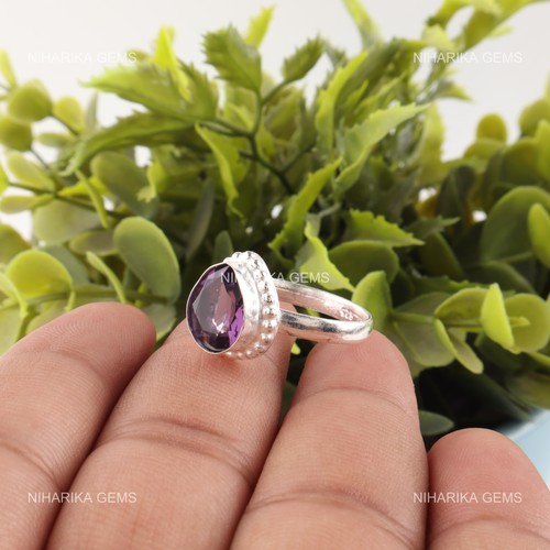 Bague solitaire argent - solitaire,