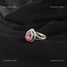 Bague Solitaire Femme Argent