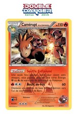 Carte Pokemon Camérupt DOUBLE DANGER 2/34 Holo Rare neuve édition 2015 française