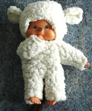 vêtement mouton agneau  Kathinka pour peluche kiki de 20 cm