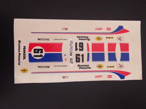 Decal porsche 934 - 1/43,