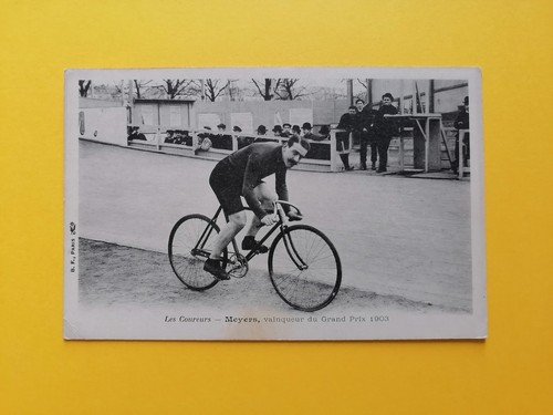 Cpa 1900 cyclisme sur piste - cyclisme,