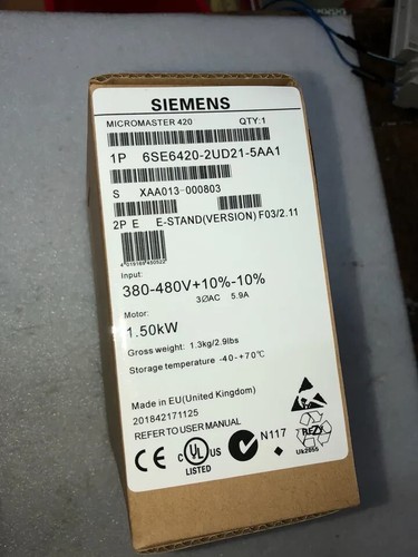 New siemens 6se6420 2ud21 - siemens, 6se6420-2ud21-5aa1