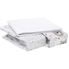 Lot draps housses en - 2,