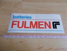 Autocollant Batteries FULMEN