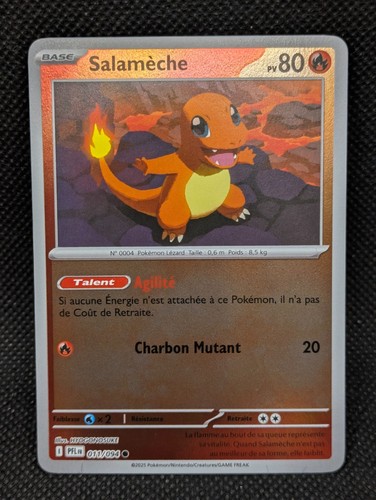 Carte pokemon salameche - carte,