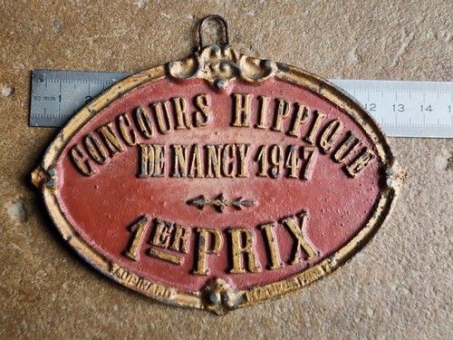 Hippique chevaux plaque - hippique,